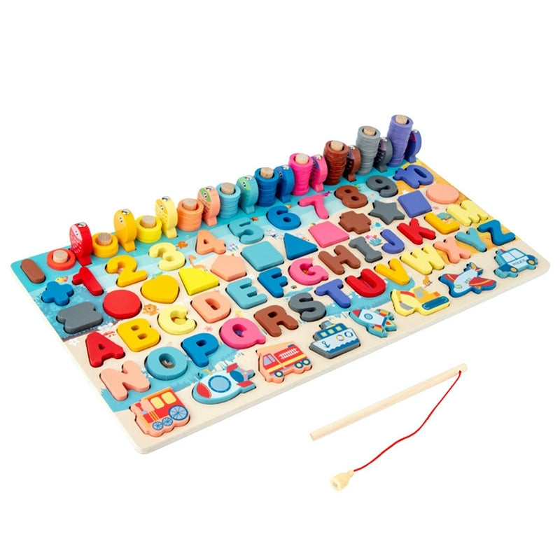 Tablero Juego Educativo Montessori Letras