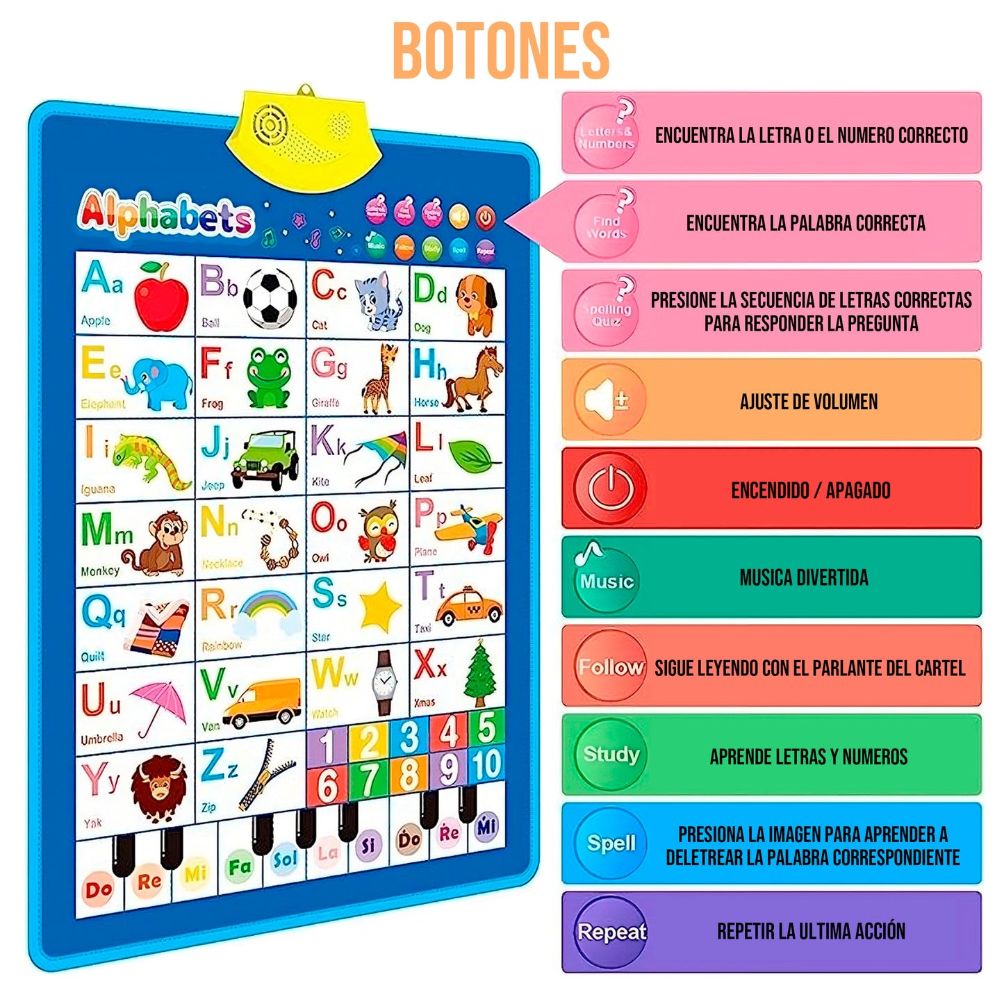 Tabla Interactiva para Niños Didactica