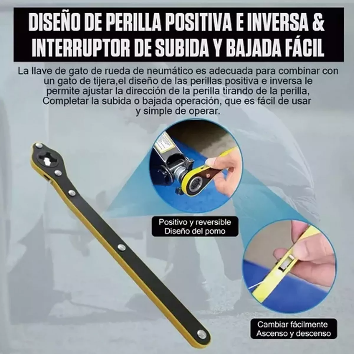 LLAVE TRINQUETE PARA CARRO