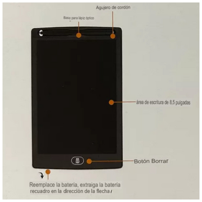 Pizarra Mágica LED Infantil 8.5"